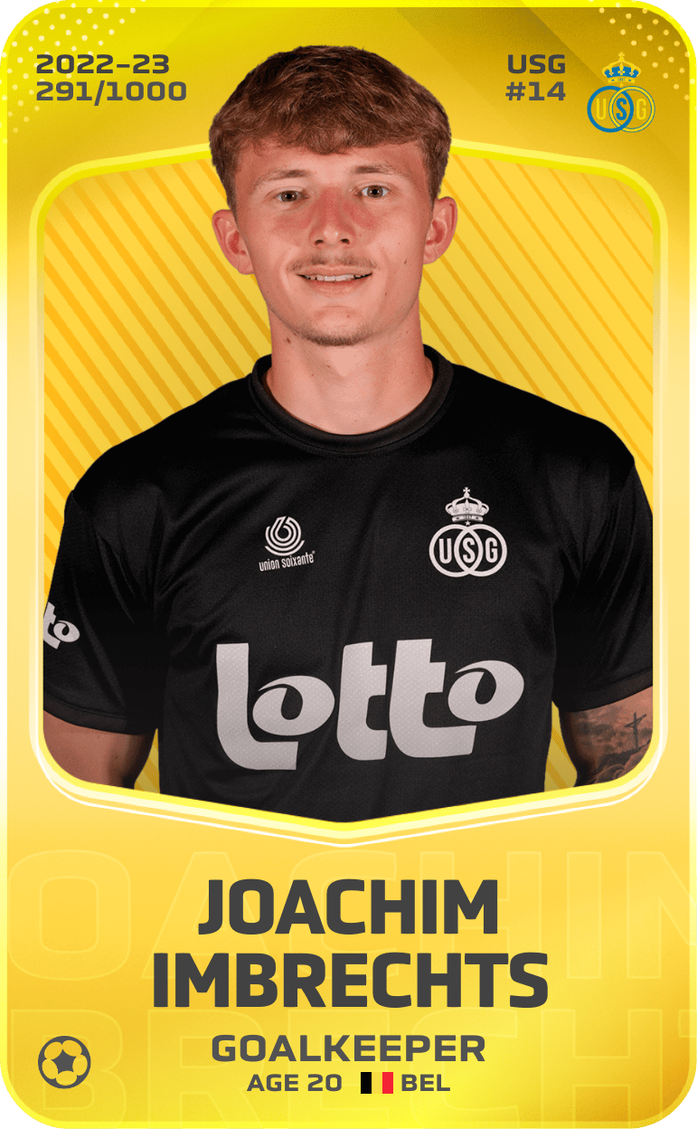 Joachim Imbrechts 2022-23 • Limited 291/1000