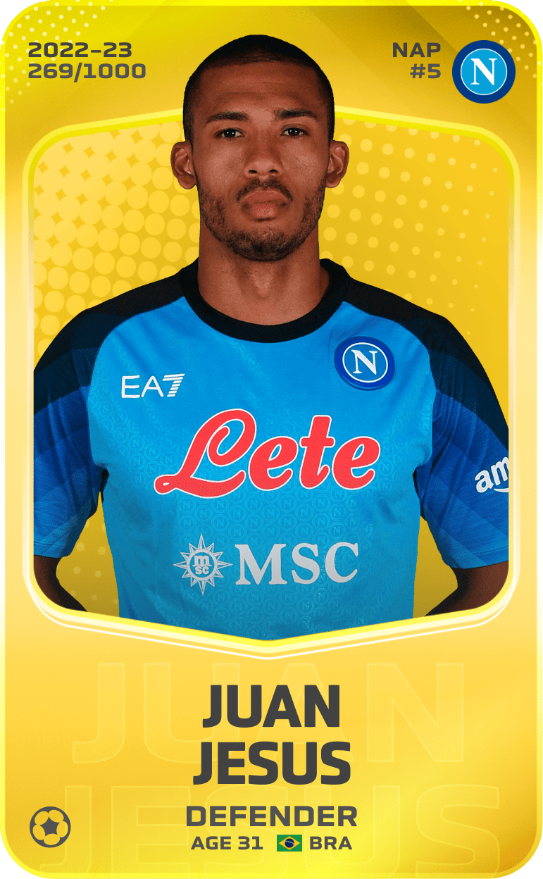 Juan Jesus 2022-23 • Limited 269/1000