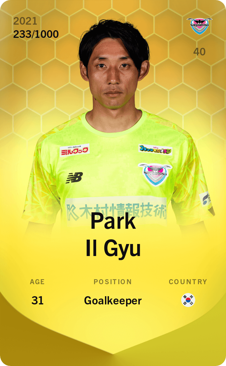 Park Il Gyu 2021-22 • Limited 233/1000