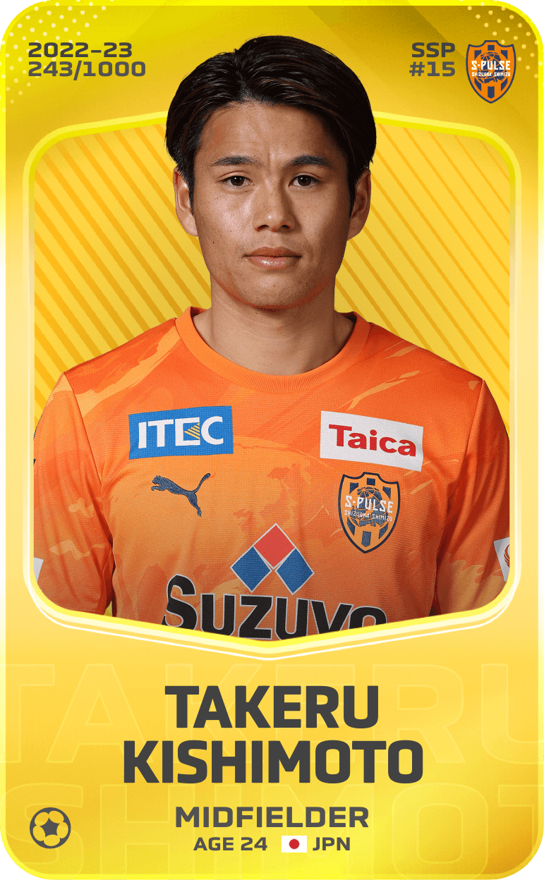Takeru Kishimoto 2022-23 • Limited 243/1000