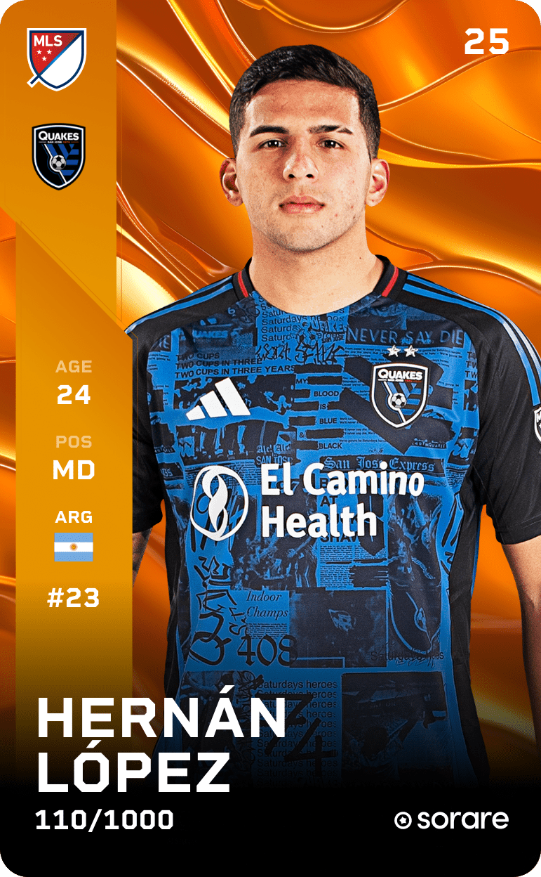 Hernán López 2025-26 • Limited 110/1000