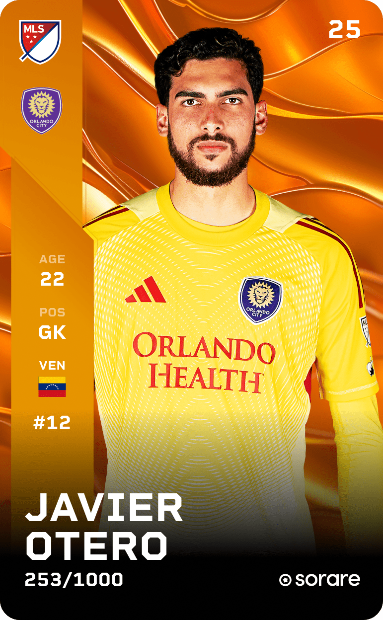 Javier Otero 2025-26 • Limited 253/1000