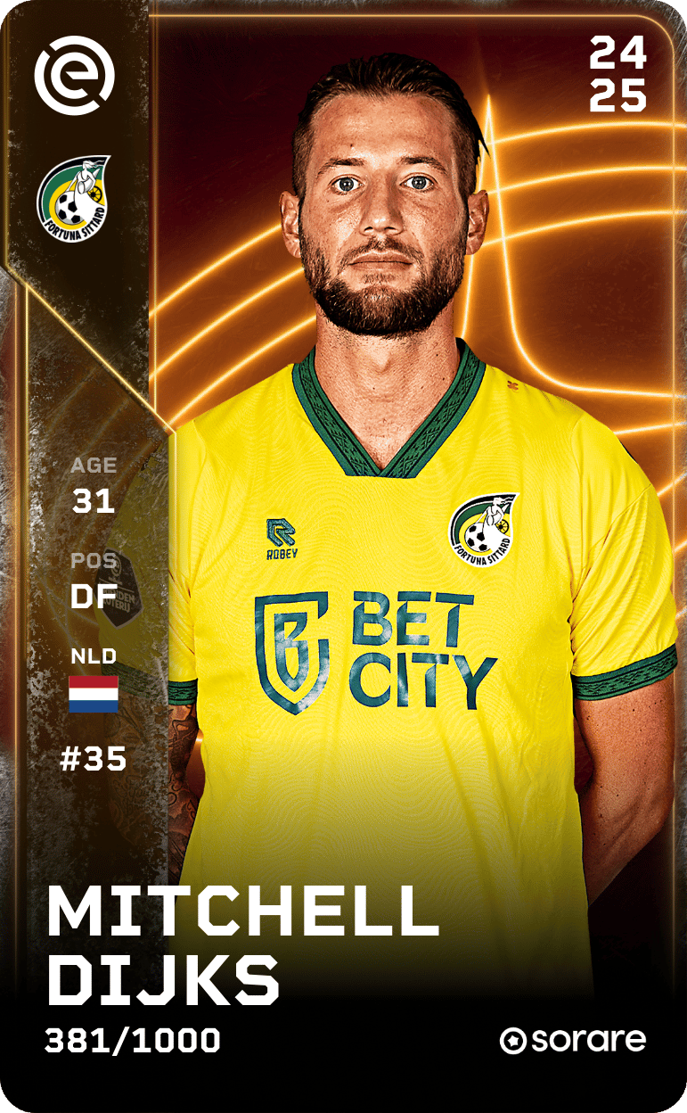 Mitchell Dijks 2024-25 • Limited 381/1000