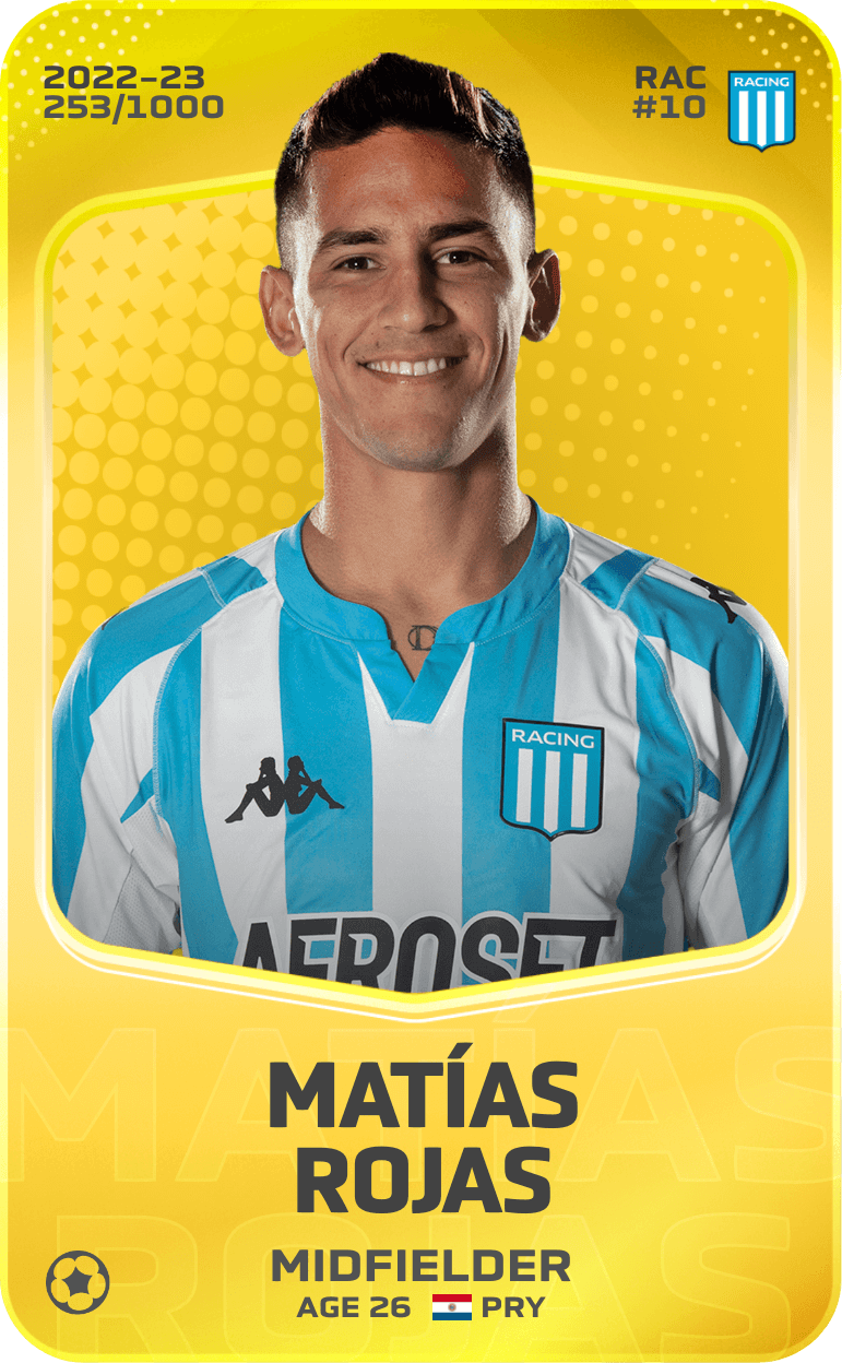 Matías Rojas 2022-23 • Limited 253/1000