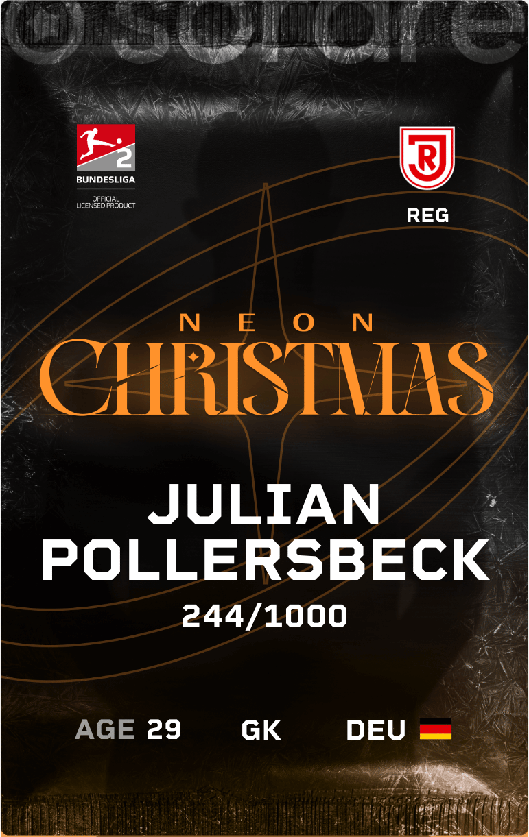 Julian Pollersbeck 2024-25 • Limited 244/1000