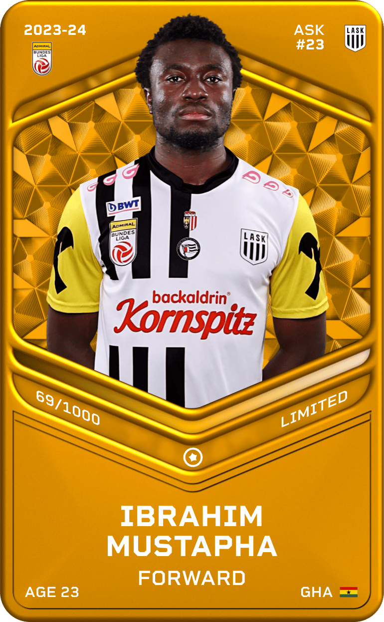 Ibrahim Mustapha 2023-24 • Limited 69/1000
