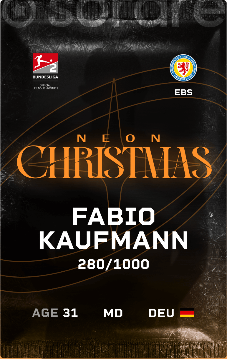 Fabio Kaufmann 2024-25 • Limited 280/1000