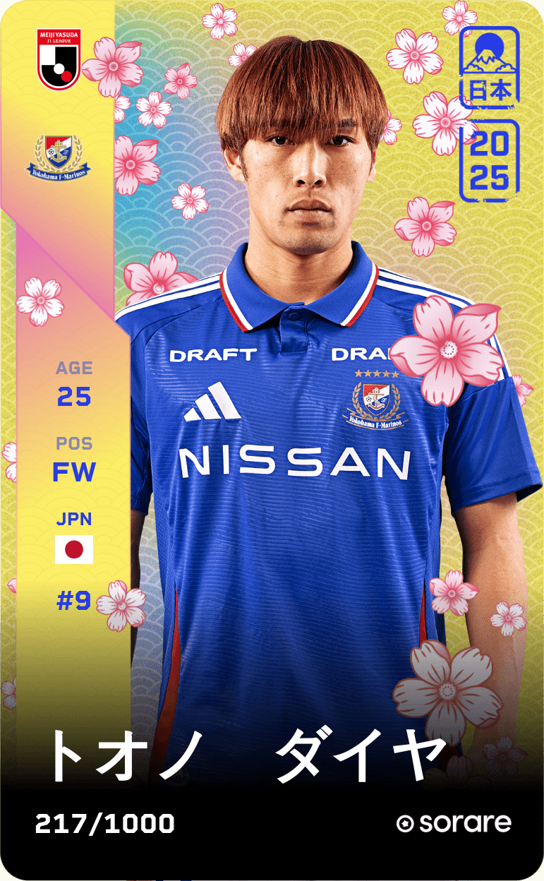 Daiya Tono 2025-26 • Limited 217/1000