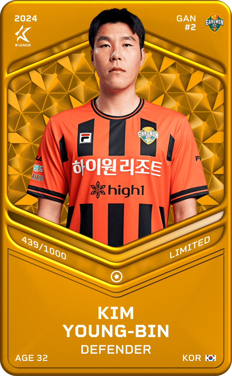 Kim Young-Bin 2024-25 • Limited 439/1000