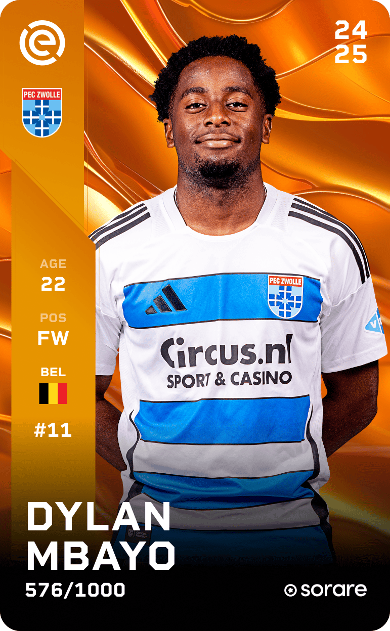 Dylan Mbayo 2024-25 • Limited 576/1000