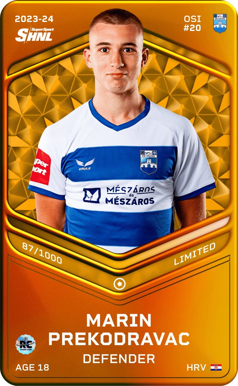 Marin Prekodravac 2023-24 • Limited 87/1000