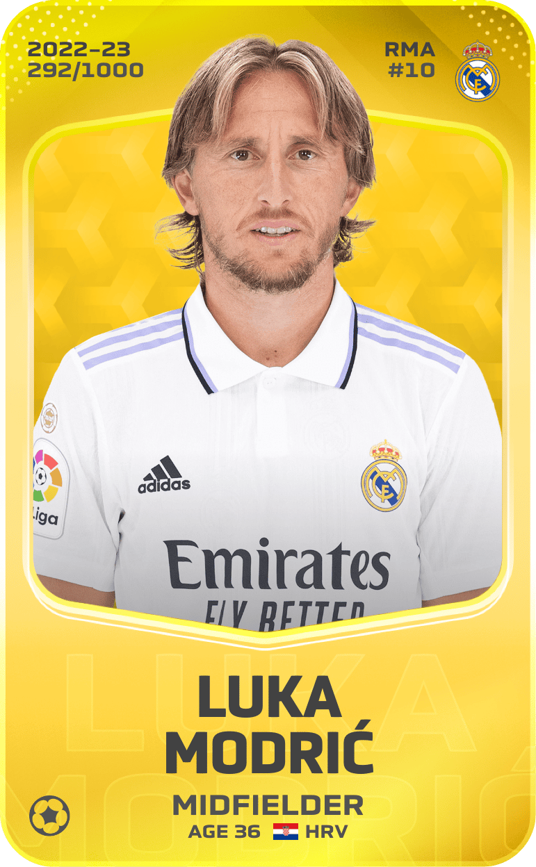 Luka Modrić 2022-23 • Limited 292/1000