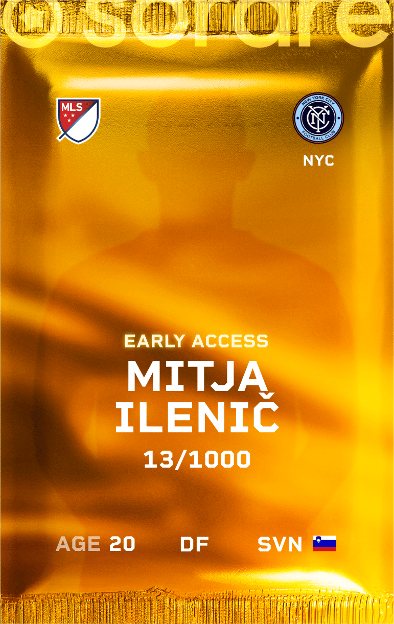 Mitja Ilenič 2025-26 • Limited 13/1000