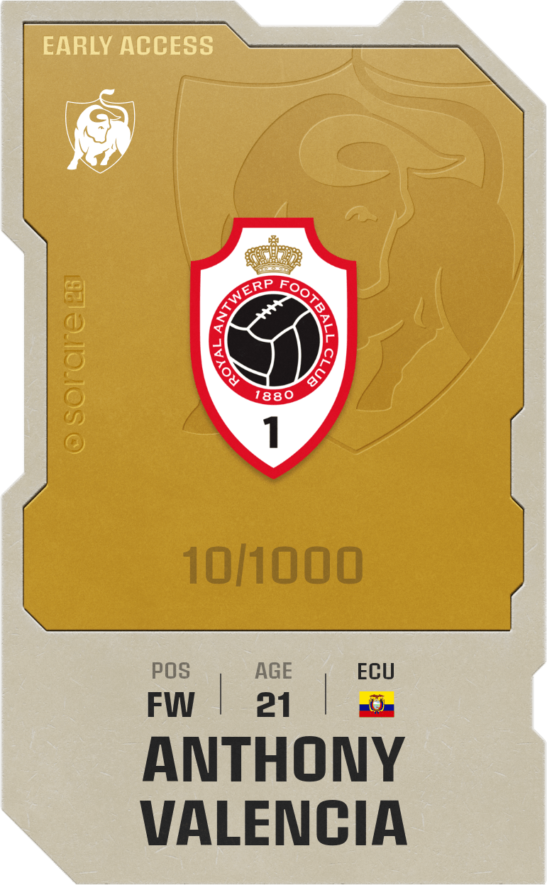 Anthony Valencia 2025-26 • Limited 10/1000