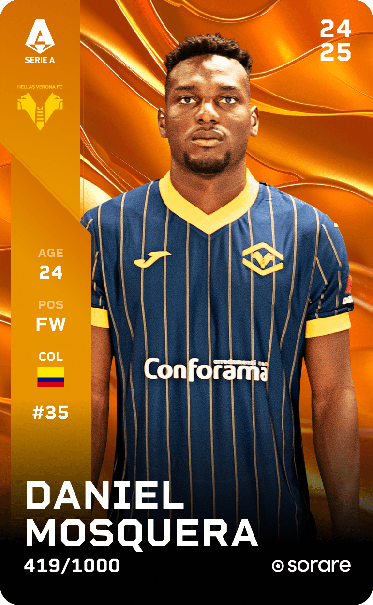 Daniel Mosquera 2024-25 • Limited 419/1000