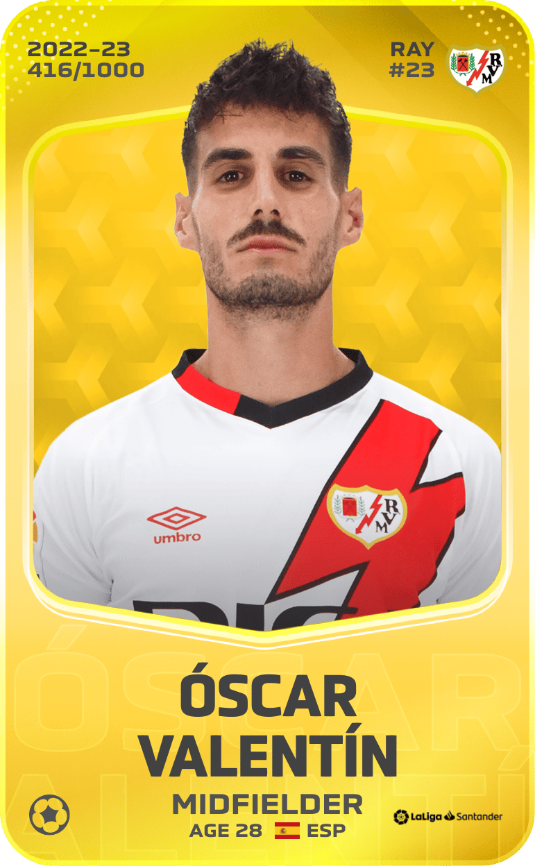 Óscar Valentín 2022-23 • Limited 416/1000