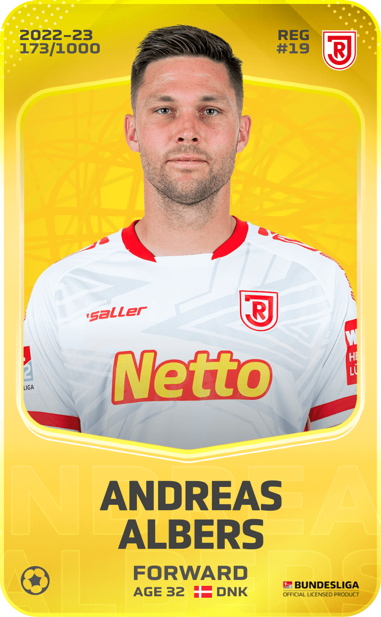 Andreas Albers 2022-23 • Limited 173/1000