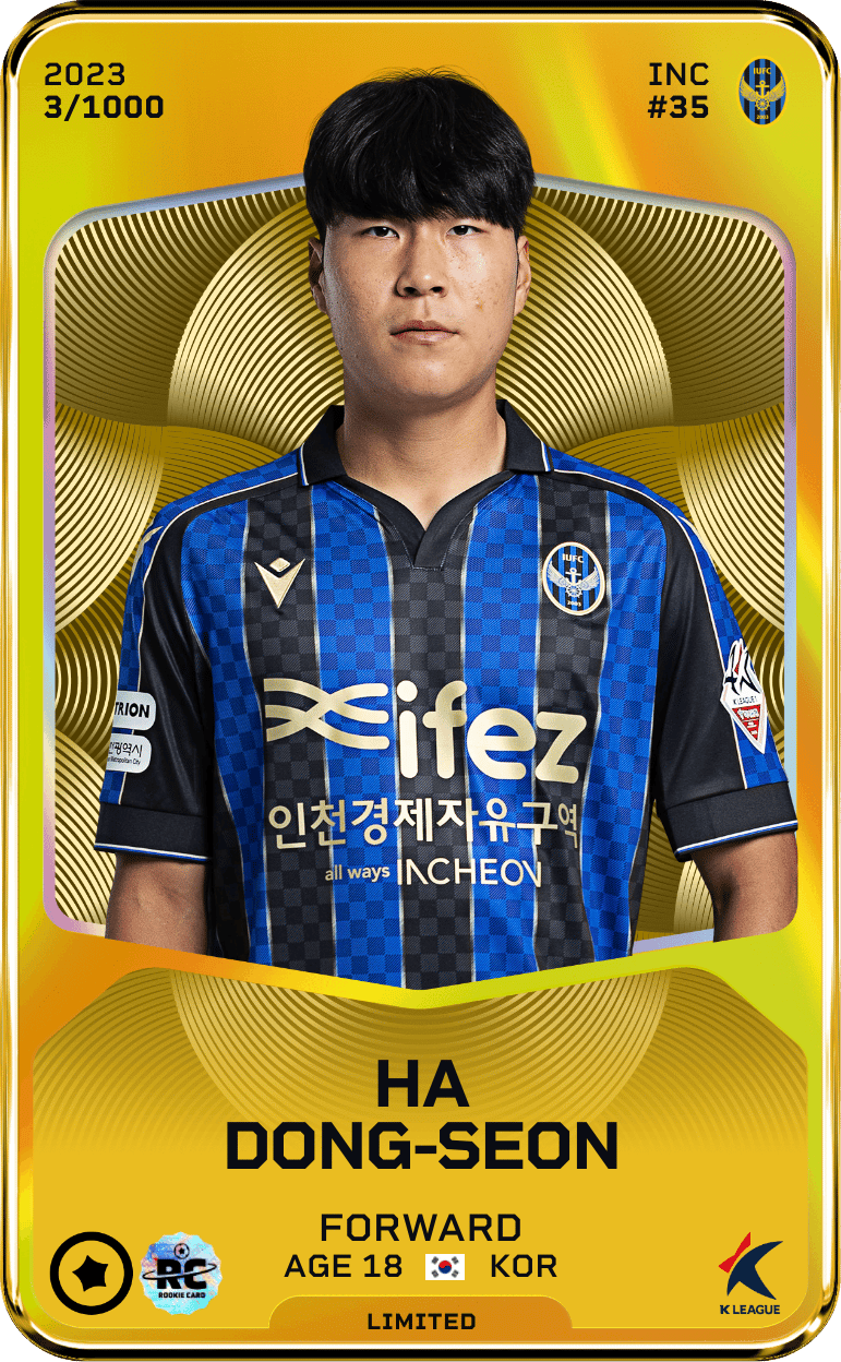 Ha Dong-Seon 2023-24 • Limited 3/1000