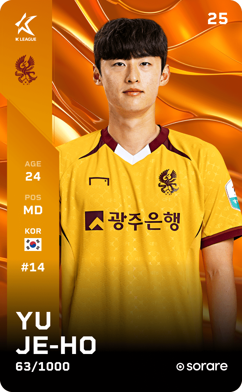 Yu Je-Ho 2025-26 • Limited 63/1000