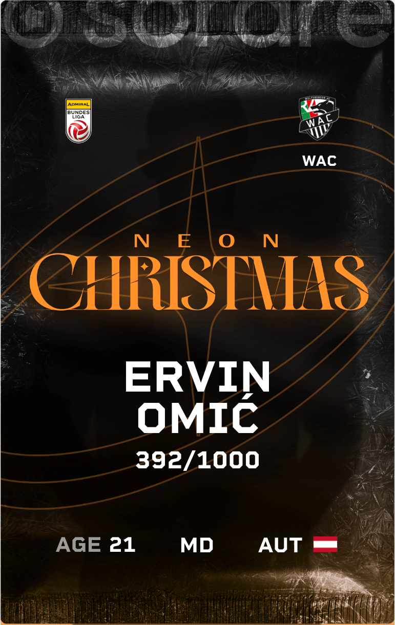 Ervin Omić 2024-25 • Limited 392/1000