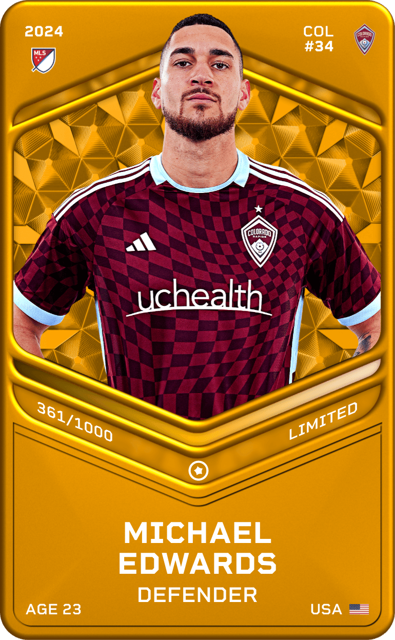 Michael Edwards 2024-25 • Limited 361/1000