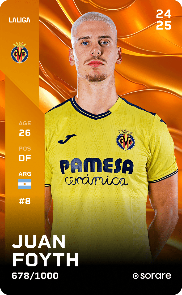 Juan Foyth 2024-25 • Limited 678/1000