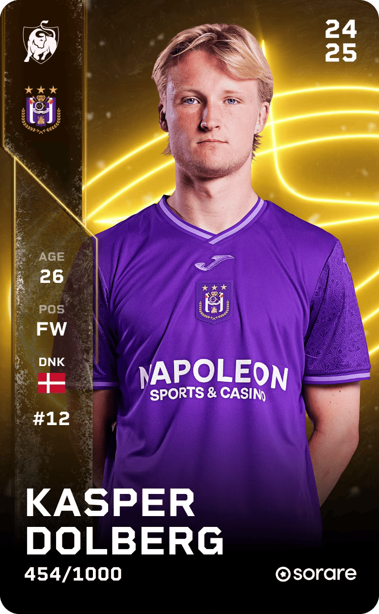 Kasper Dolberg 2024-25 • Limited 454/1000