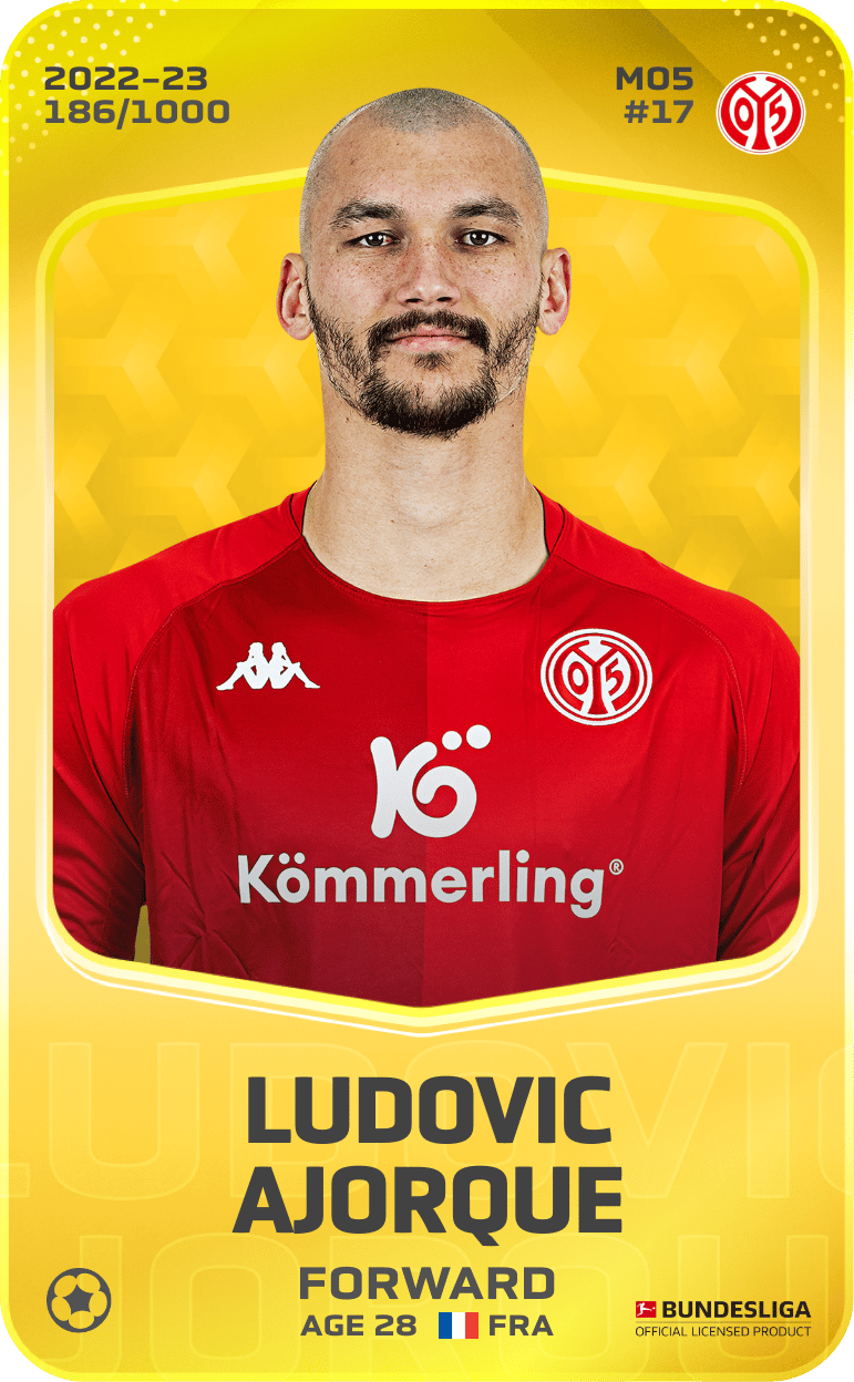 Ludovic Ajorque 2022-23 • Limited 186/1000