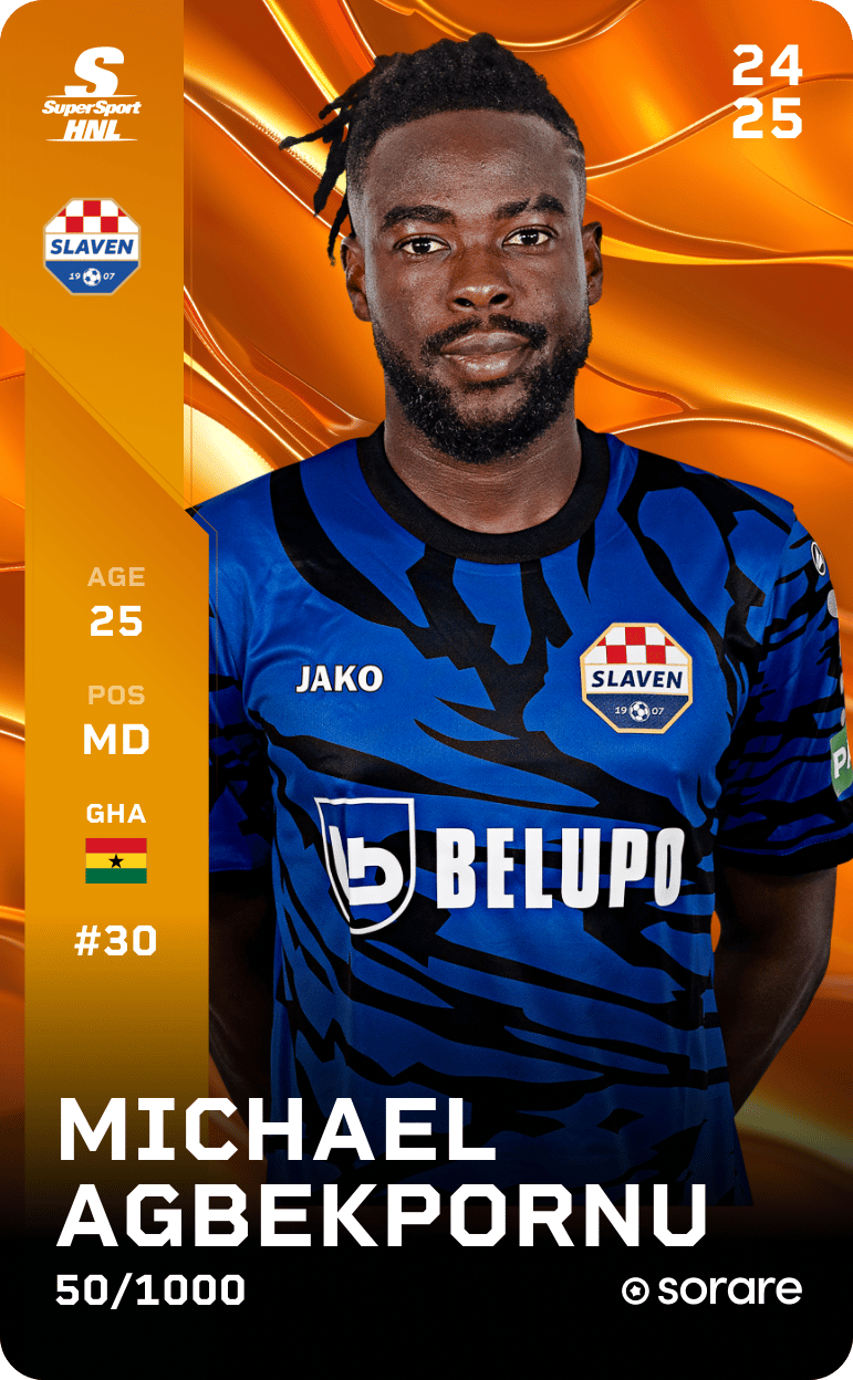 Michael Agbekpornu 2024-25 • Limited 50/1000
