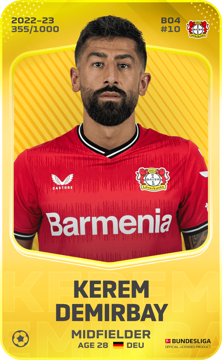 Kerem Demirbay 2022-23 • Limited 355/1000