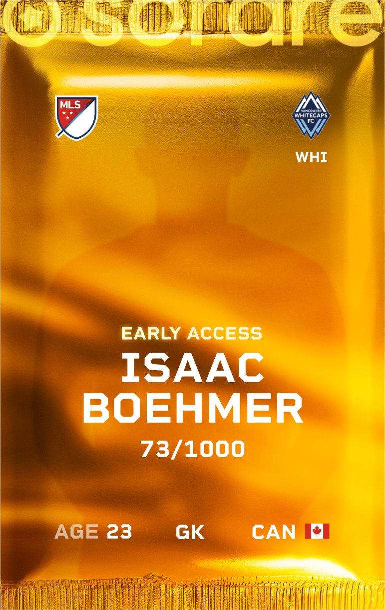 Isaac Boehmer 2025-26 • Limited 73/1000