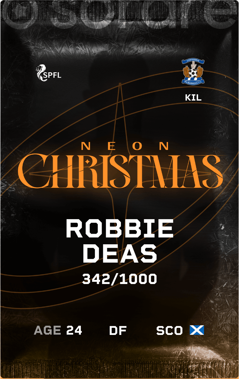 Robbie Deas 2024-25 • Limited 342/1000