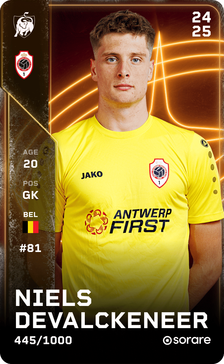 Niels Devalckeneer 2024-25 • Limited 445/1000