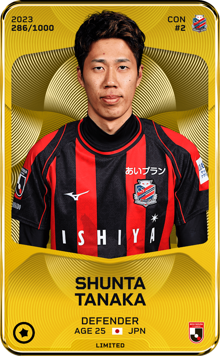 Shunta Tanaka 2023-24 • Limited 286/1000