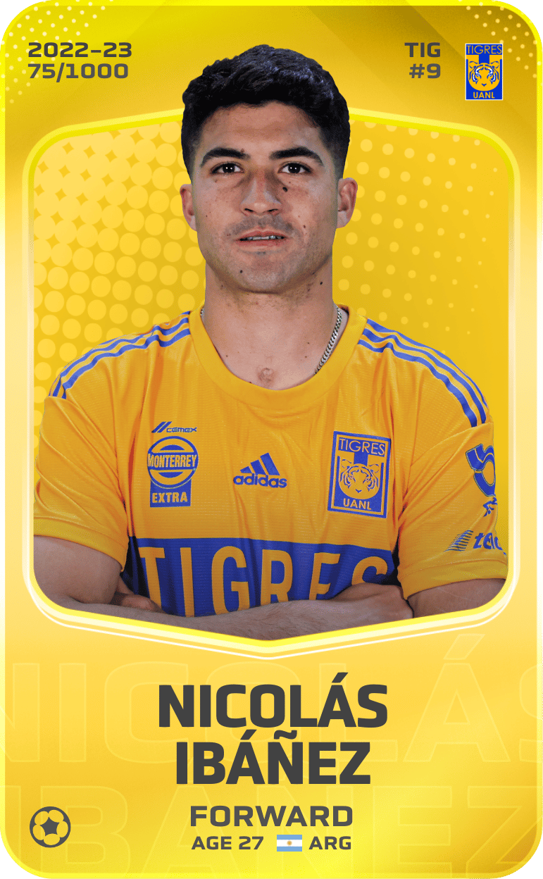 Nicolás Ibáñez 2022-23 • Limited 75/1000