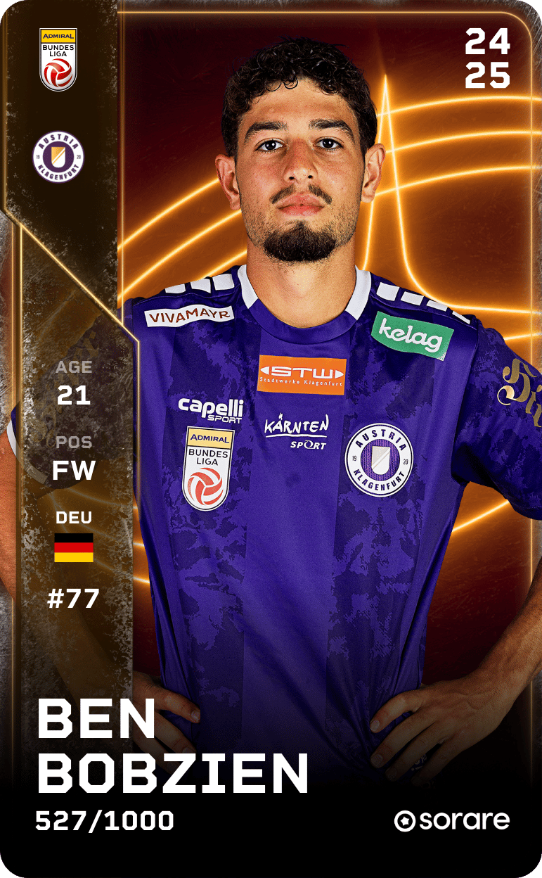 Ben Bobzien 2024-25 • Limited 527/1000