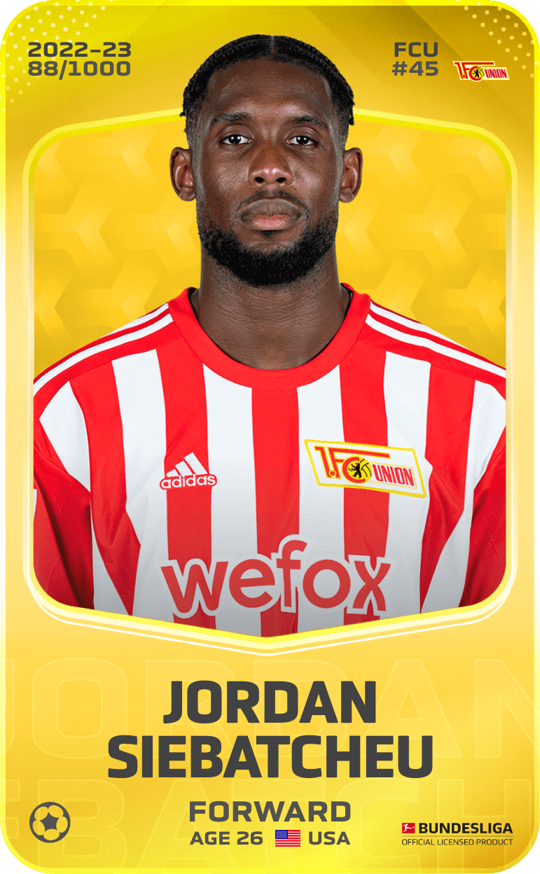 Jordan Siebatcheu 2022-23 • Limited 88/1000