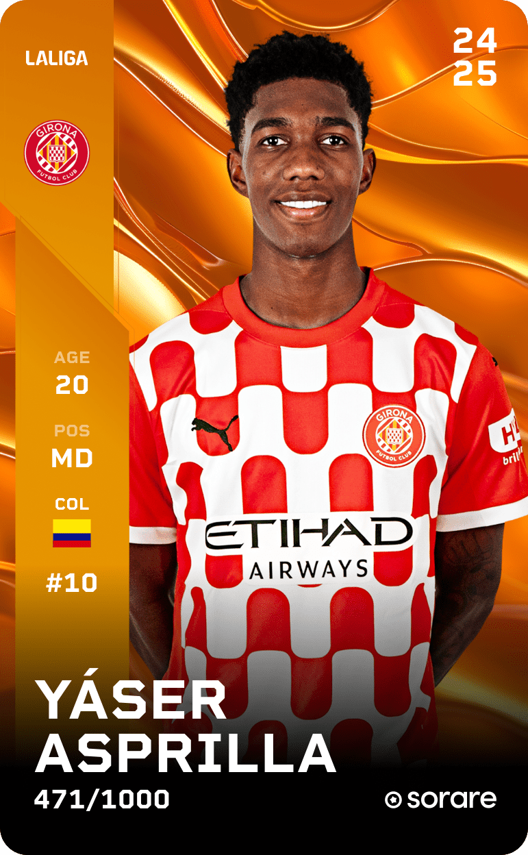 Yáser Asprilla 2024-25 • Limited 471/1000