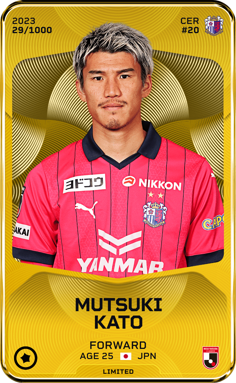 Mutsuki Kato 2023-24 • Limited 29/1000
