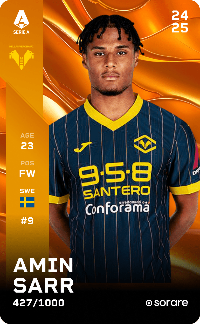 Amin Sarr 2024-25 • Limited 427/1000