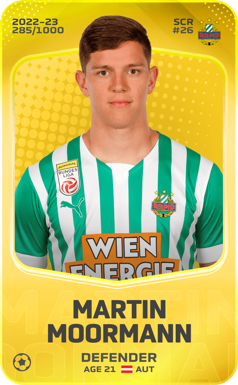 Martin Moormann 2022-23 • Limited 285/1000