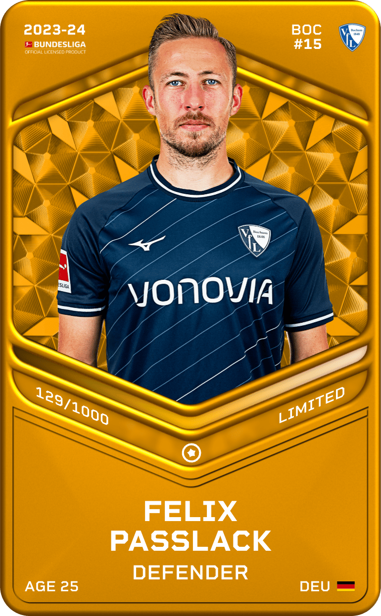Felix Passlack 2023-24 • Limited 129/1000