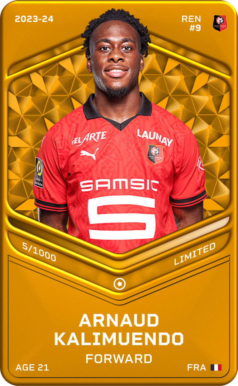 Arnaud Kalimuendo 2023-24 • Limited 5/1000