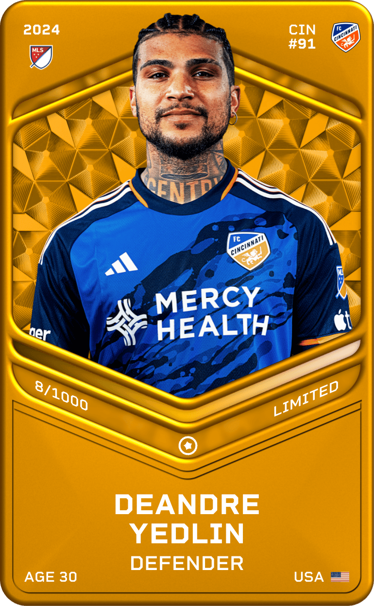 DeAndre Yedlin 2024-25 • Limited 8/1000