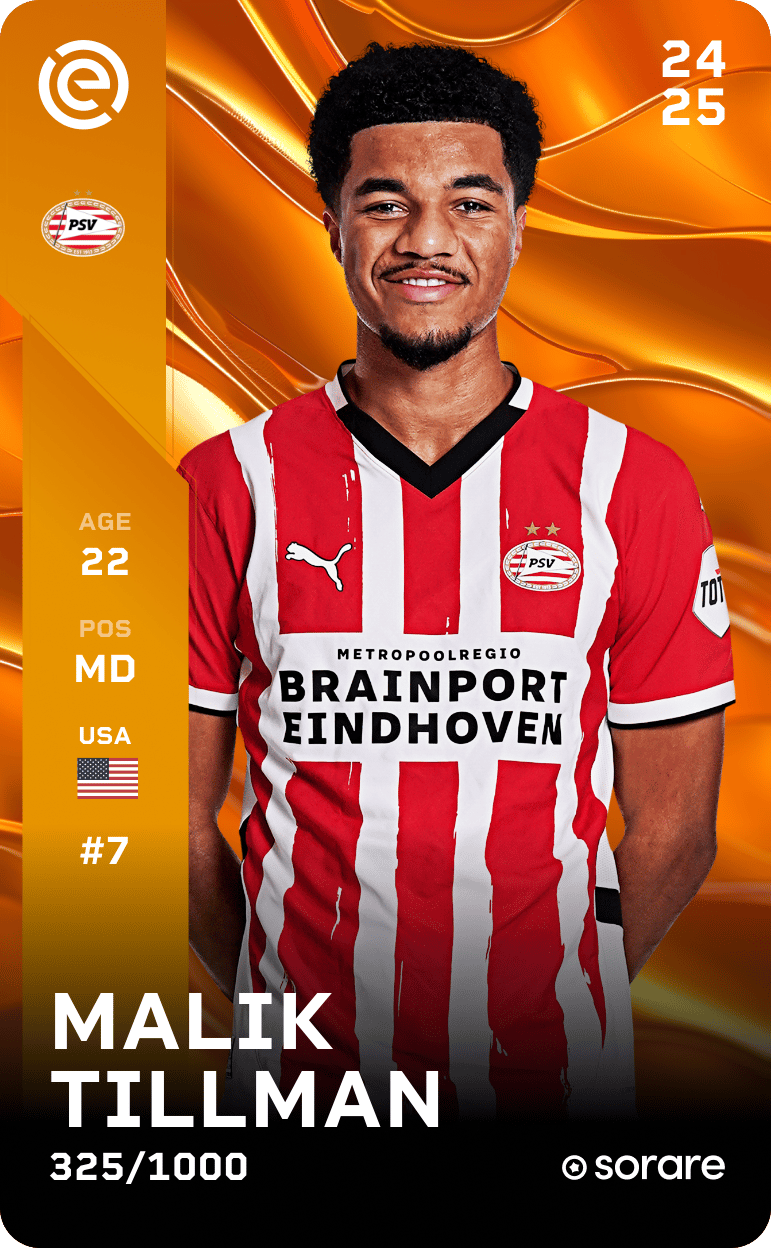 Malik Tillman 2024-25 • Limited 325/1000