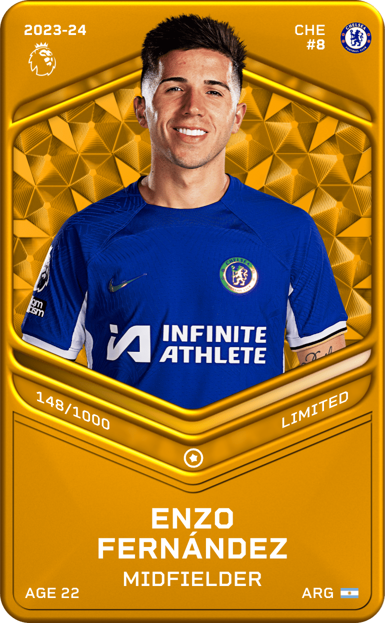Enzo Fernández 2023-24 • Limited 148/1000