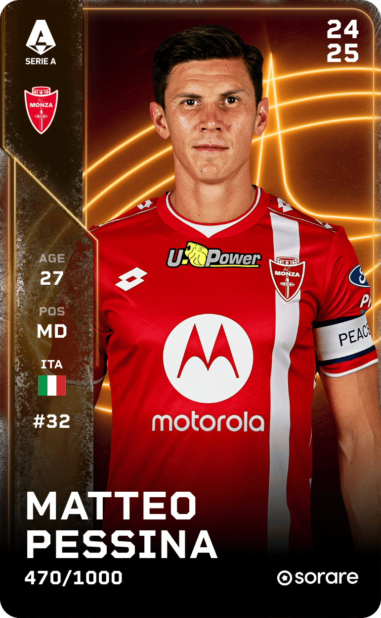 Matteo Pessina 2024-25 • Limited 470/1000