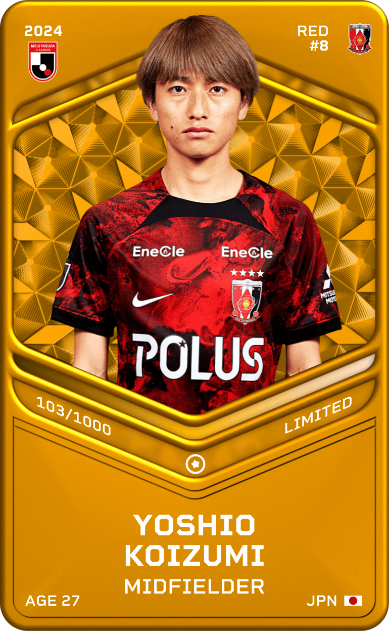 Yoshio Koizumi 2024-25 • Limited 103/1000