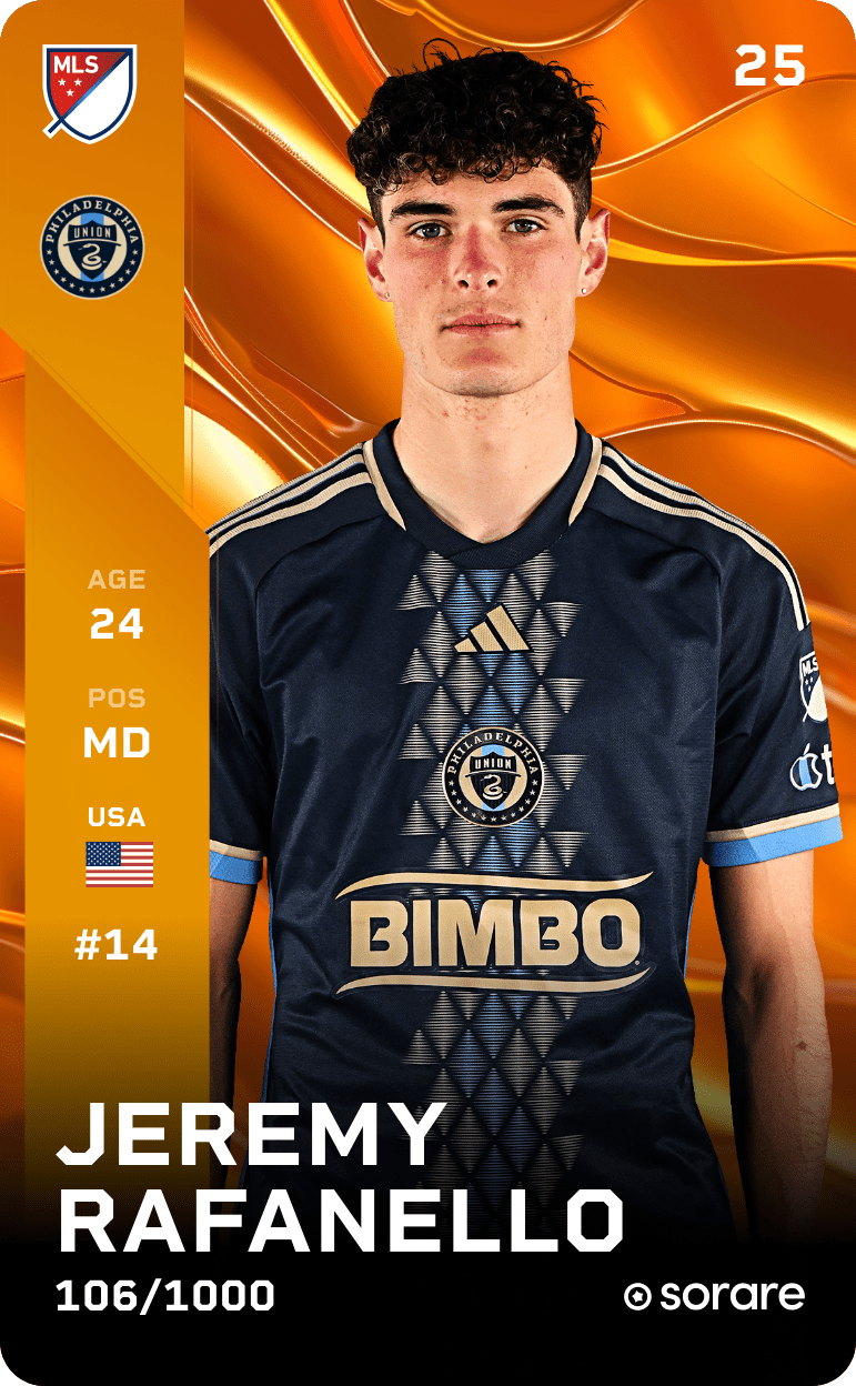 Jeremy Rafanello 2025-26 • Limited 106/1000