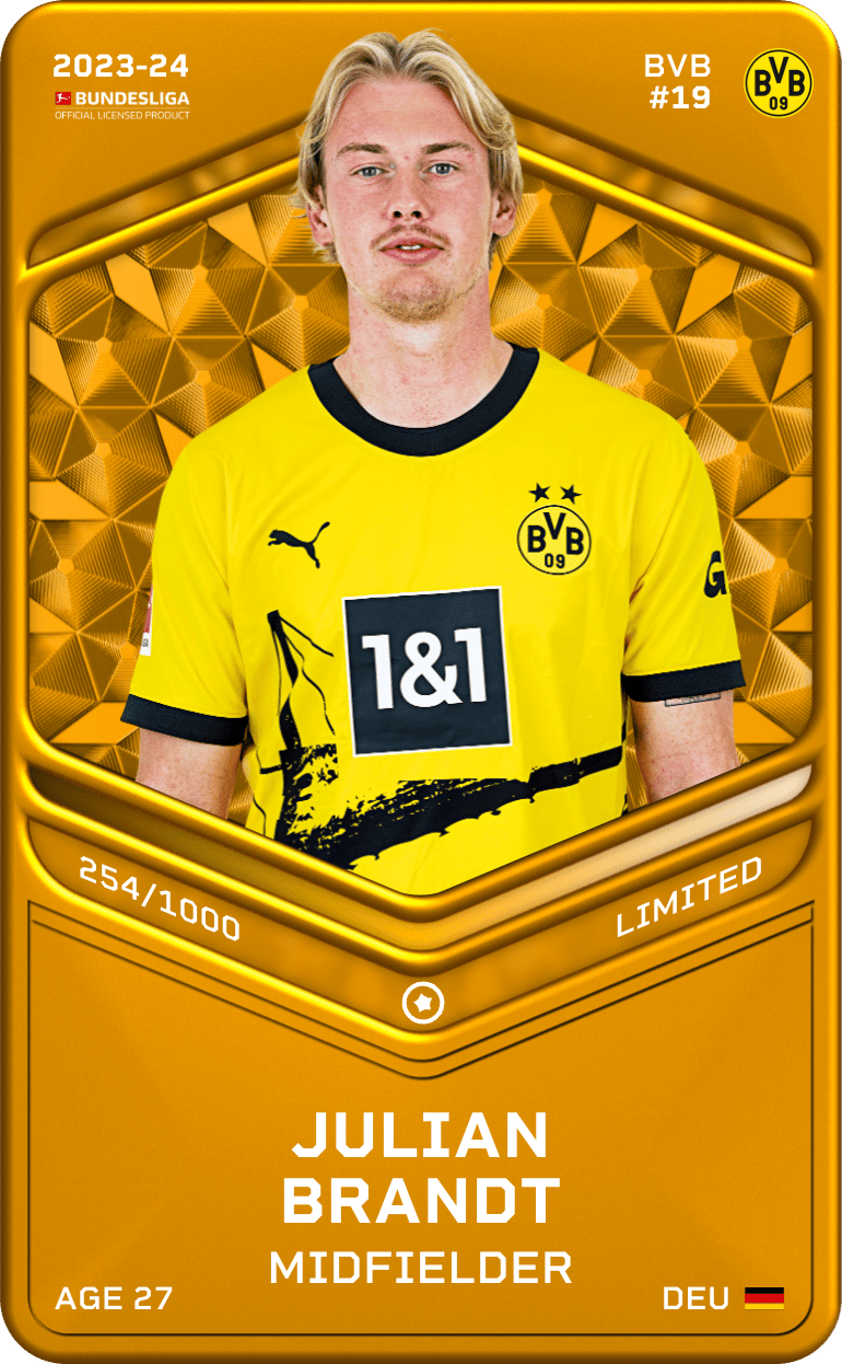 Julian Brandt 2023-24 • Limited 254/1000
